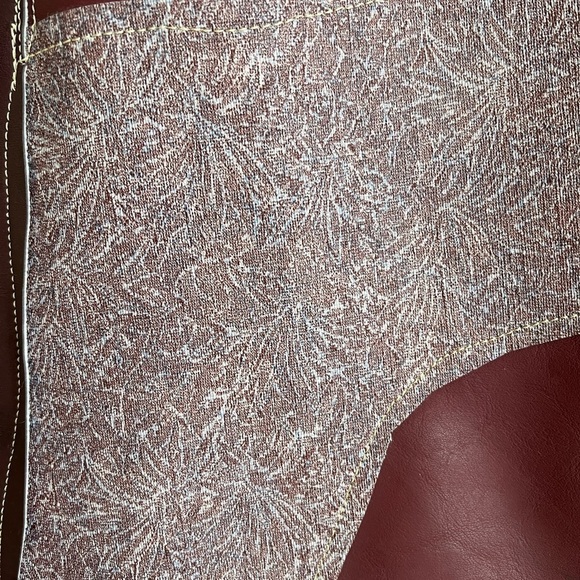 Handcrafted Extra Large Commercial Upholstery Tote with Long Shoulder Strap - Picture 3 of 11